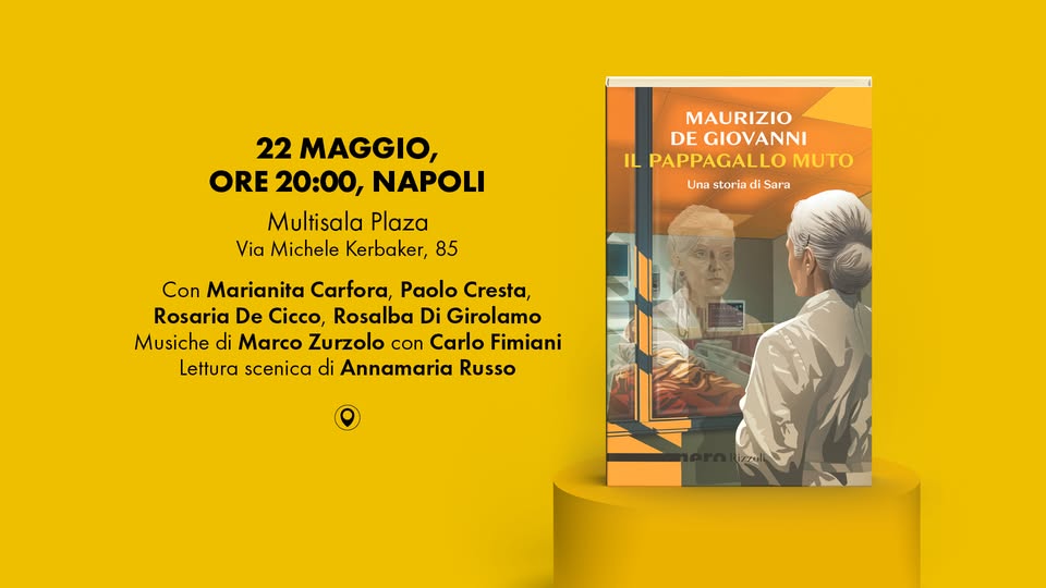 "Il pappagallo muto. Una storia di Sara", presentazione al Cinema Plaza giovedì 22 maggio