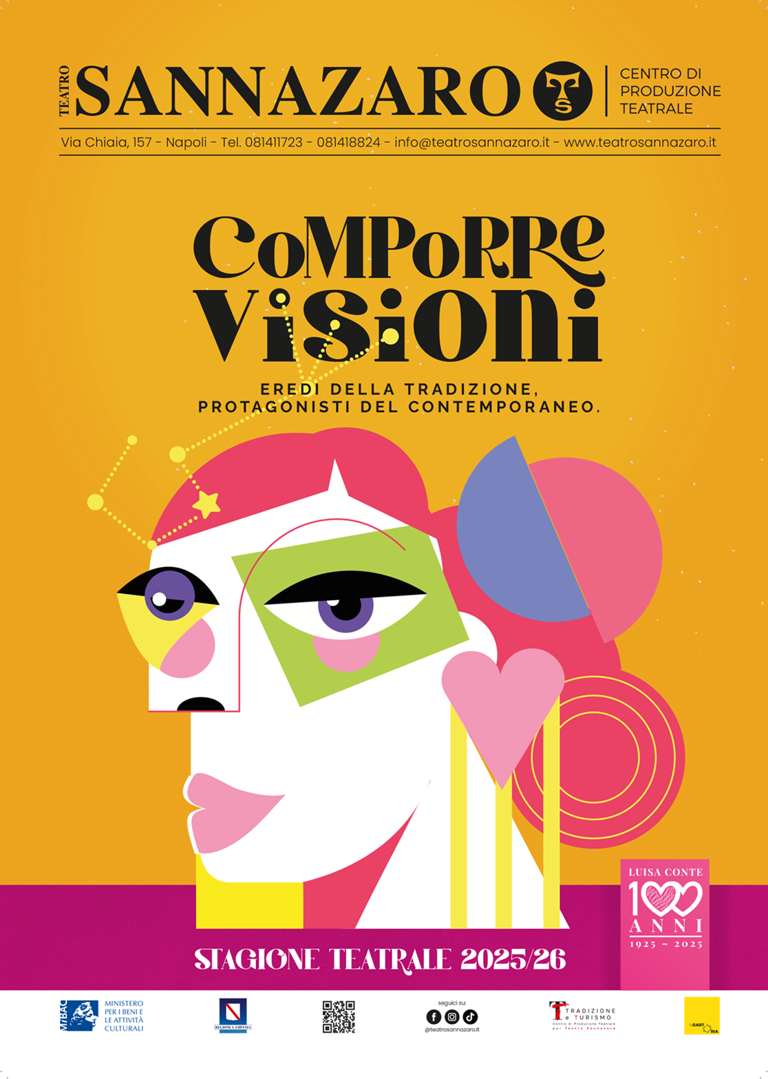 "Comporre visioni": la Stagione Teatrale 2025/2026 del Teatro Sannazaro