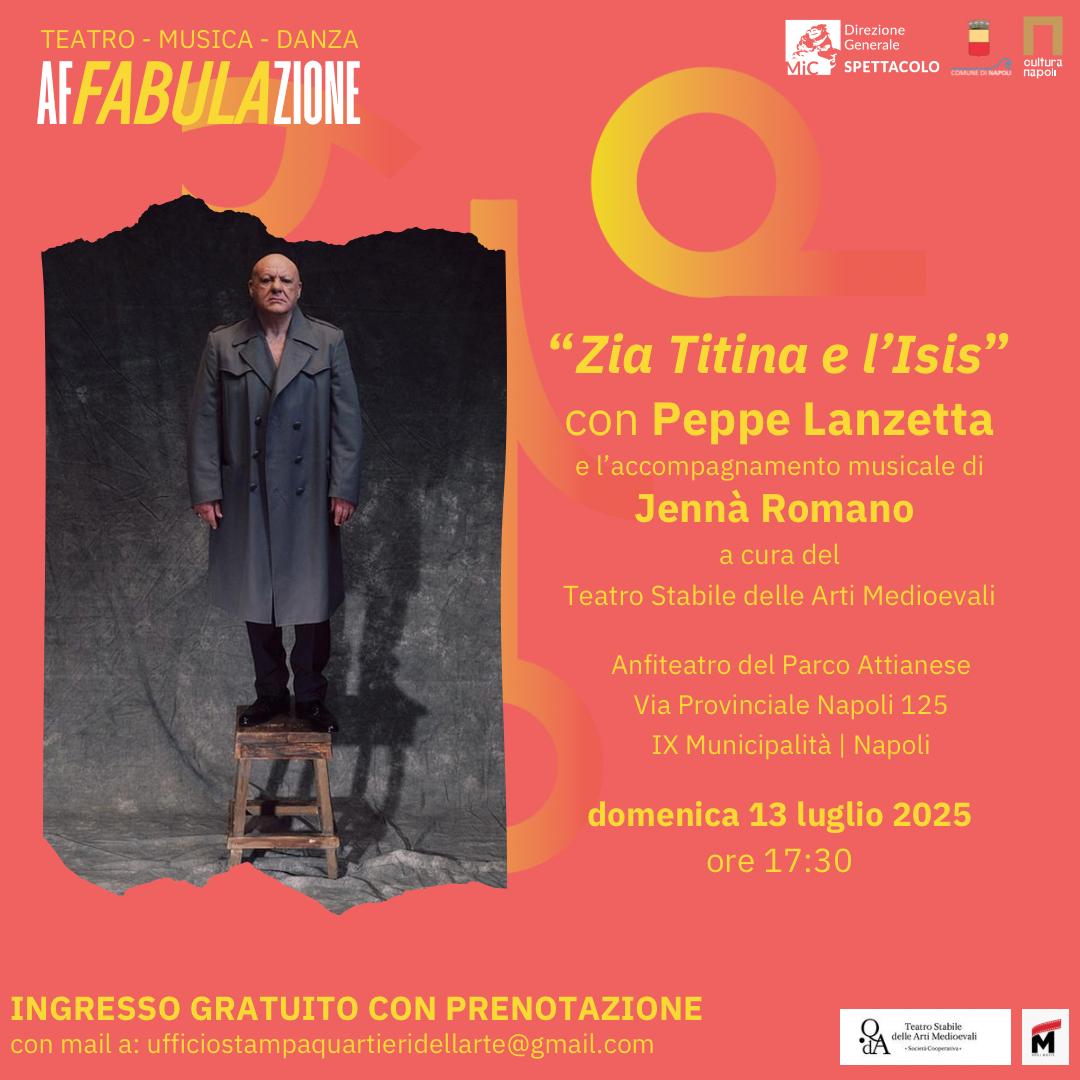Peppe Lanzetta apre Pianura Opera House 3, rassegna del drammaturgo Gian Maria Cervo per Affabulazione