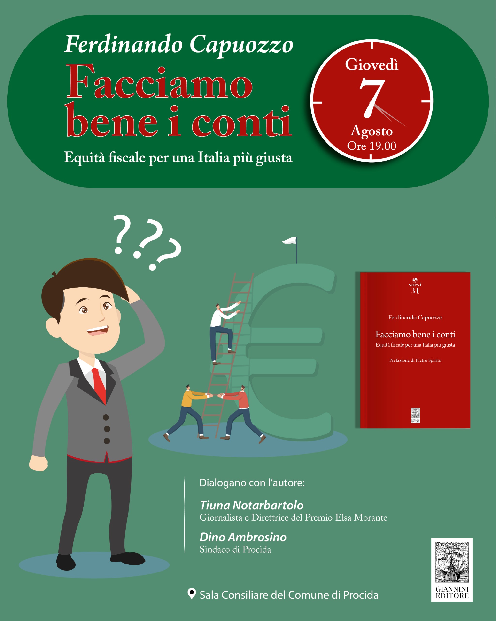 "Facciamo bene i conti", a Procida la presentazione del libro di Ferdinando Capuozzo