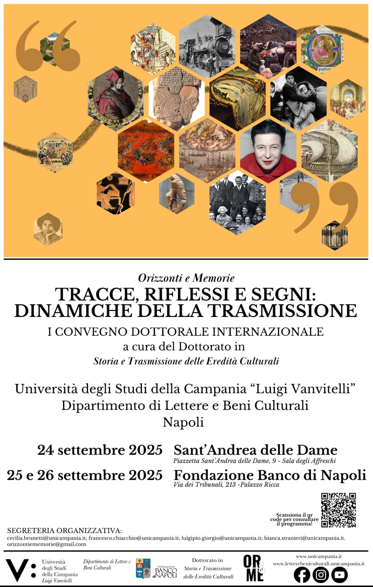 L’eredità culturale al centro del meeting dei dottorandi, organizzato da Università Vanvitelli e Fondazione Banco Napoli