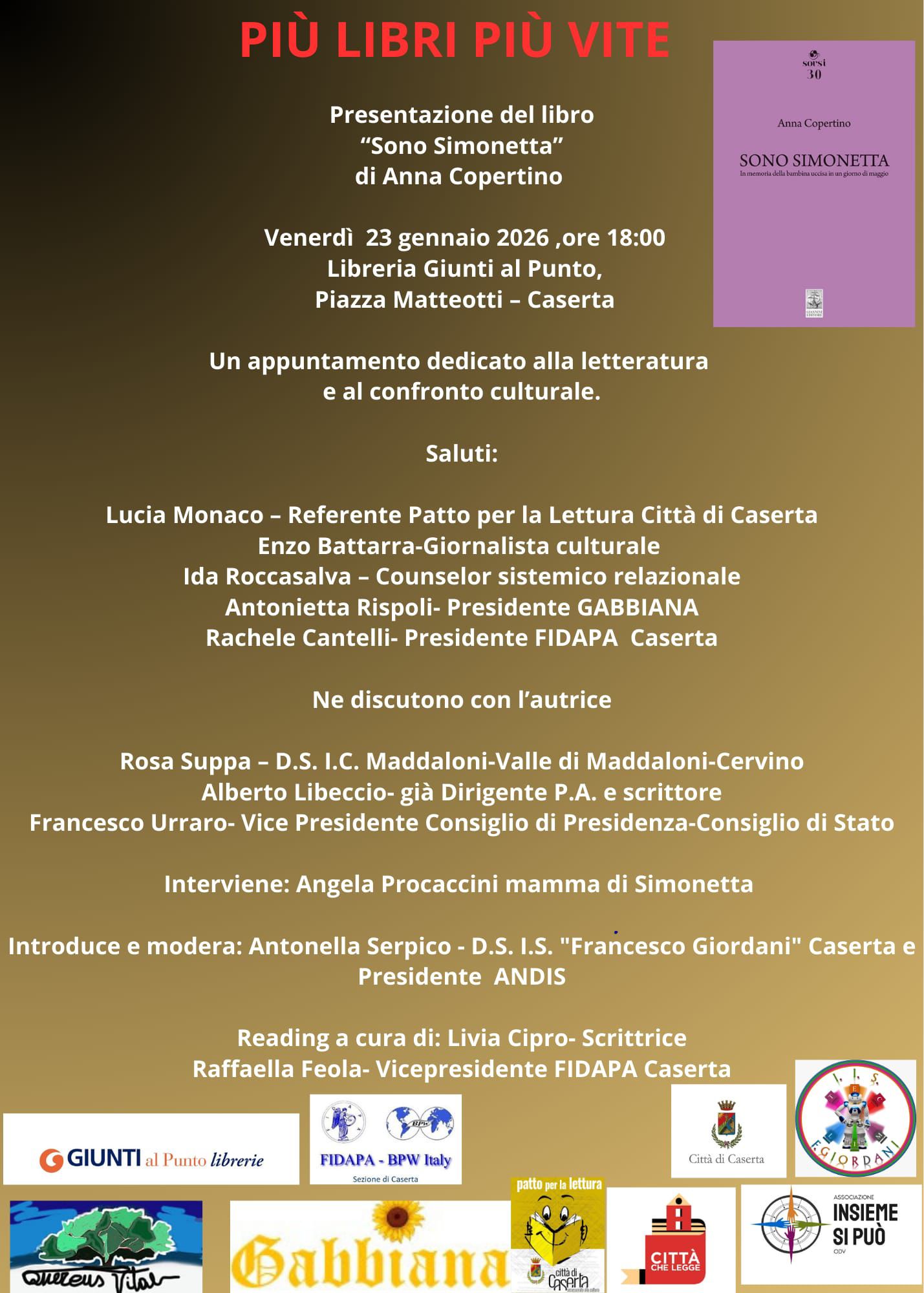 sono simonetta caserta