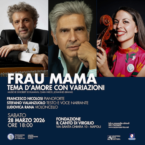A Napoli “Frau Mama”: in scena il legame tra Brahms e gli Schumann